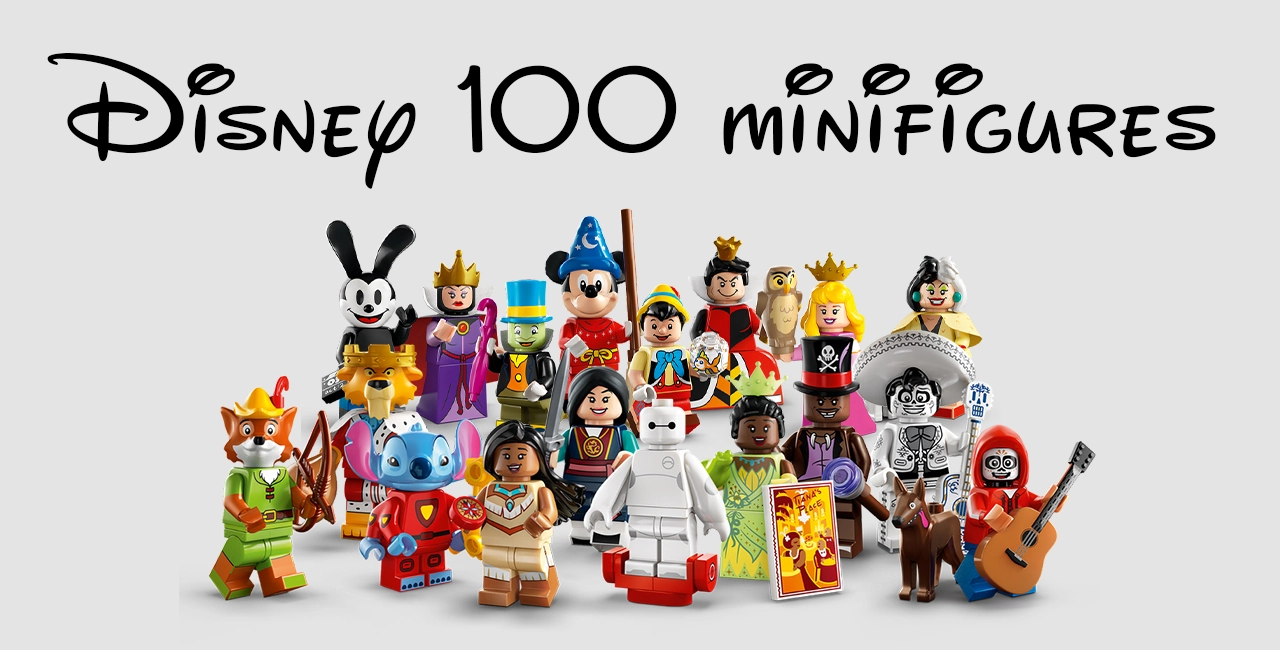 LEGO Disney100 Minifigures Announced iDisplayit