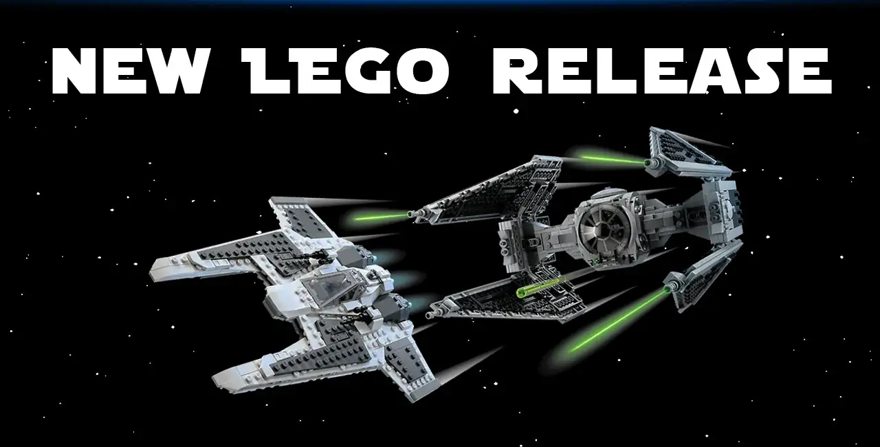 Star Wars LEGO Mandalorian Fang Fighter vs. TIE Interceptor Now