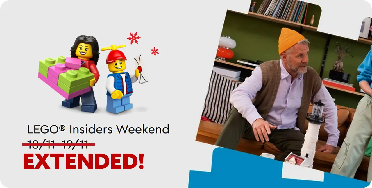 LEGO Insiders Weekend Offers Extended By One Day iDisplayit