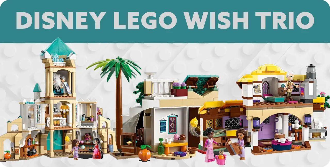 Trio of LEGO Disney sets revealed from upcoming Wish film [News] - The  Brothers Brick