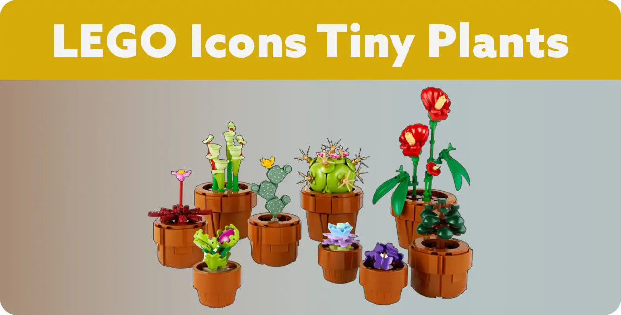 LEGO Set Reveal – Tiny Plants 10329 | iDisplayit
