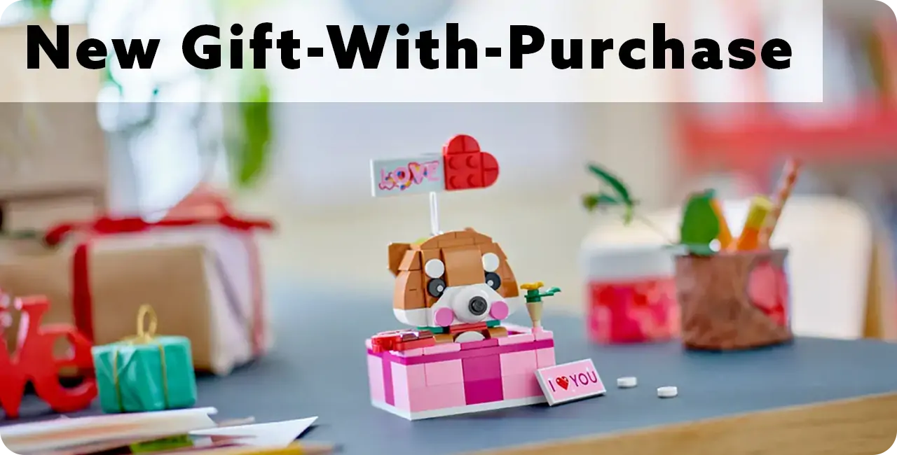 LEGO GiftWithPurchase Love Gift Box 40679 iDisplayit