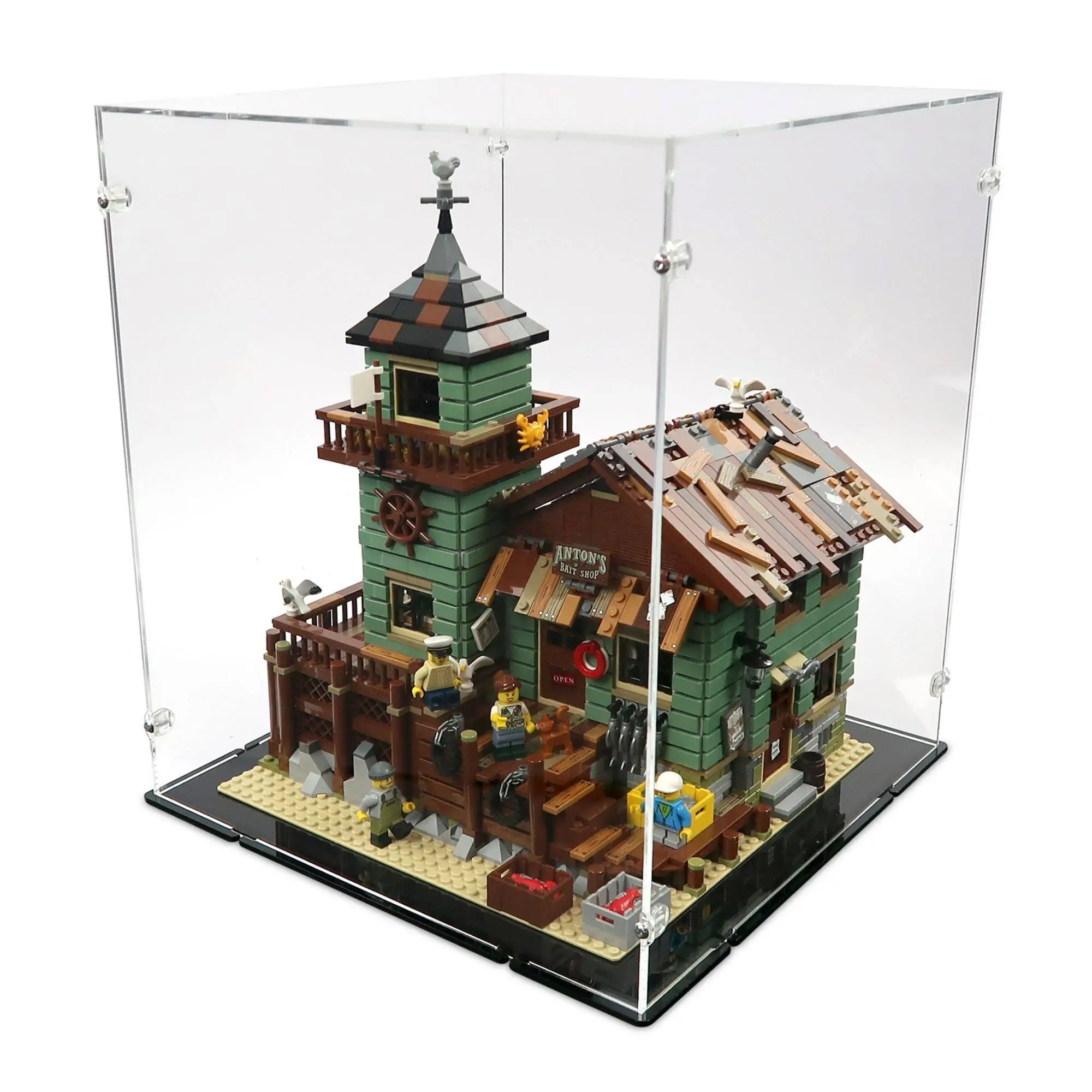 Old Fishing Store Display Case for LEGO 21310