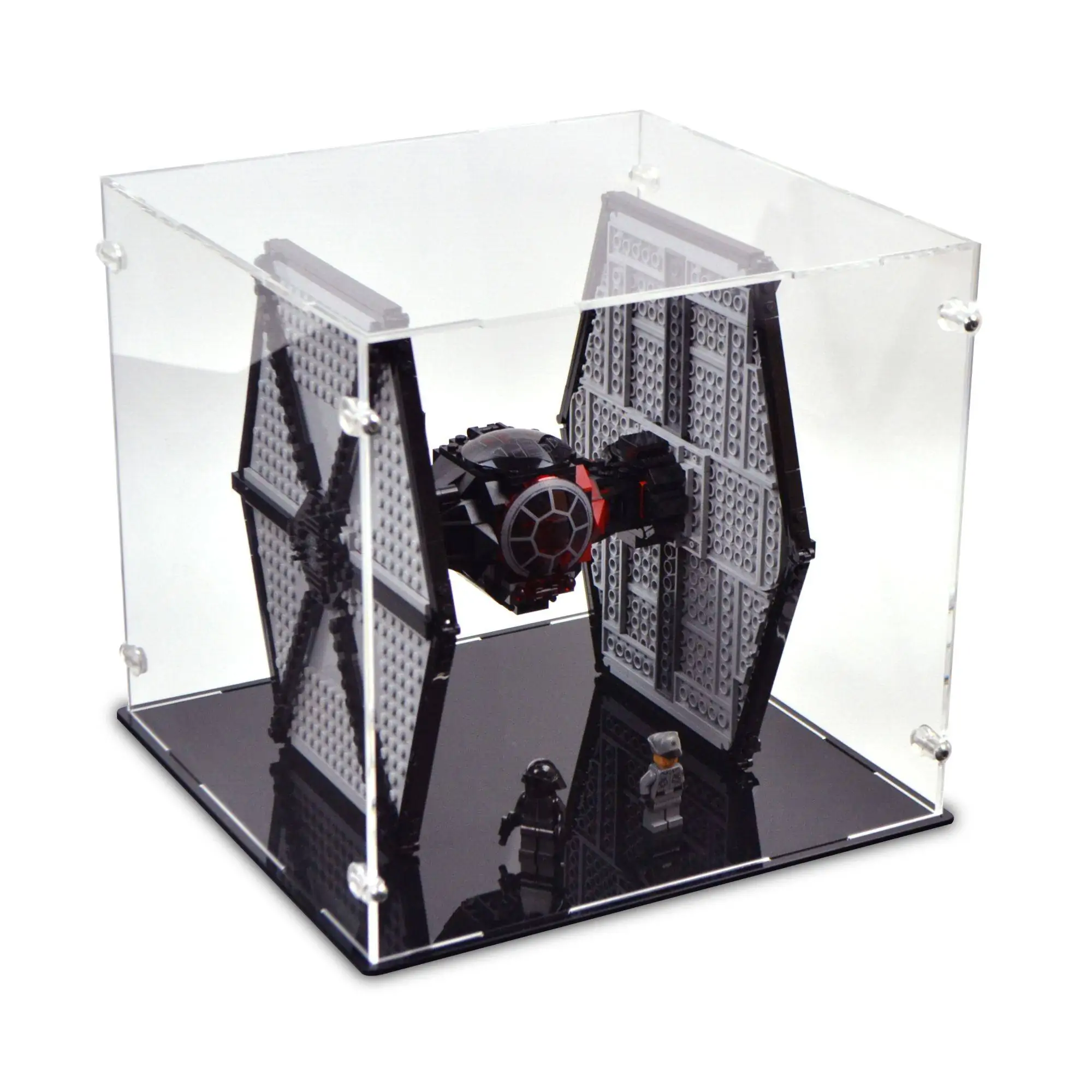 Acrylic Display Case for Wars First Order TIE Fighter | iDisplayit