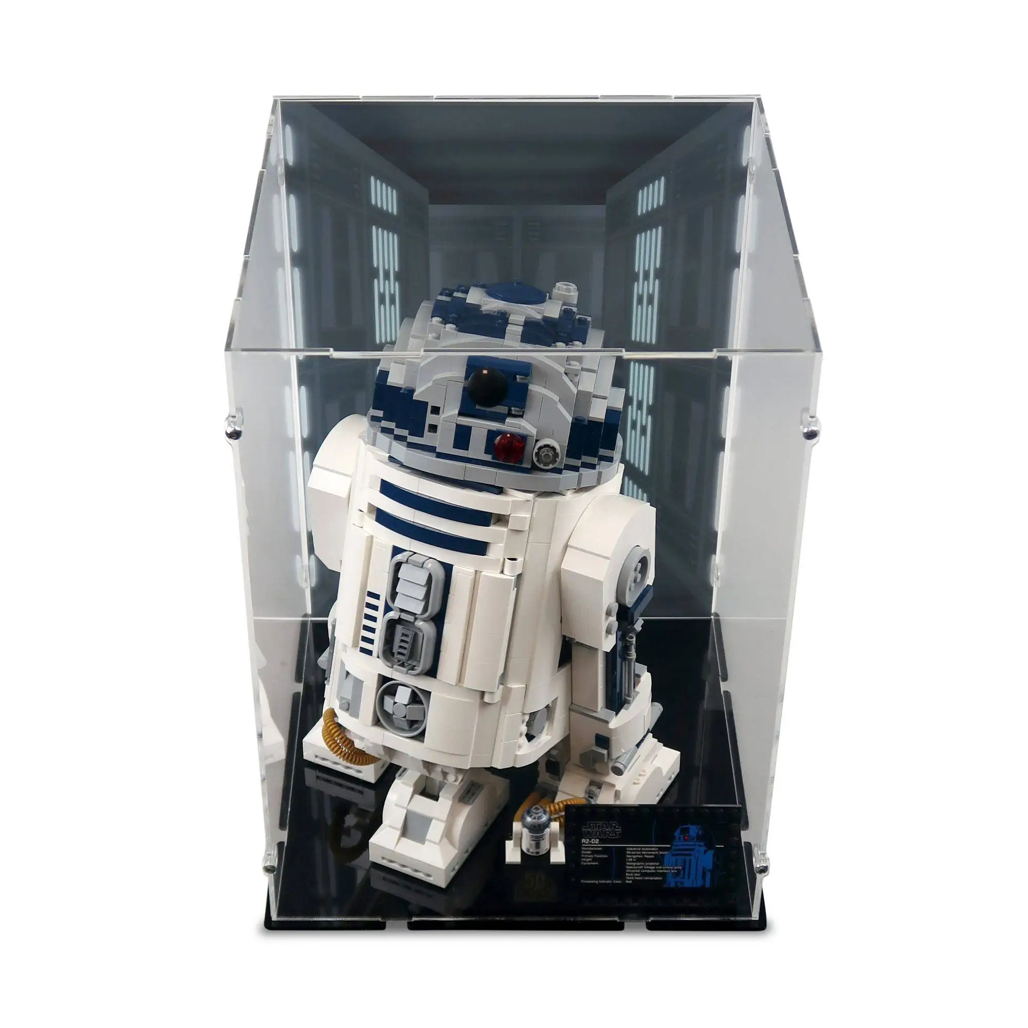Acrylic Display Case for LEGO R2-D2 UCS | iDisplayit