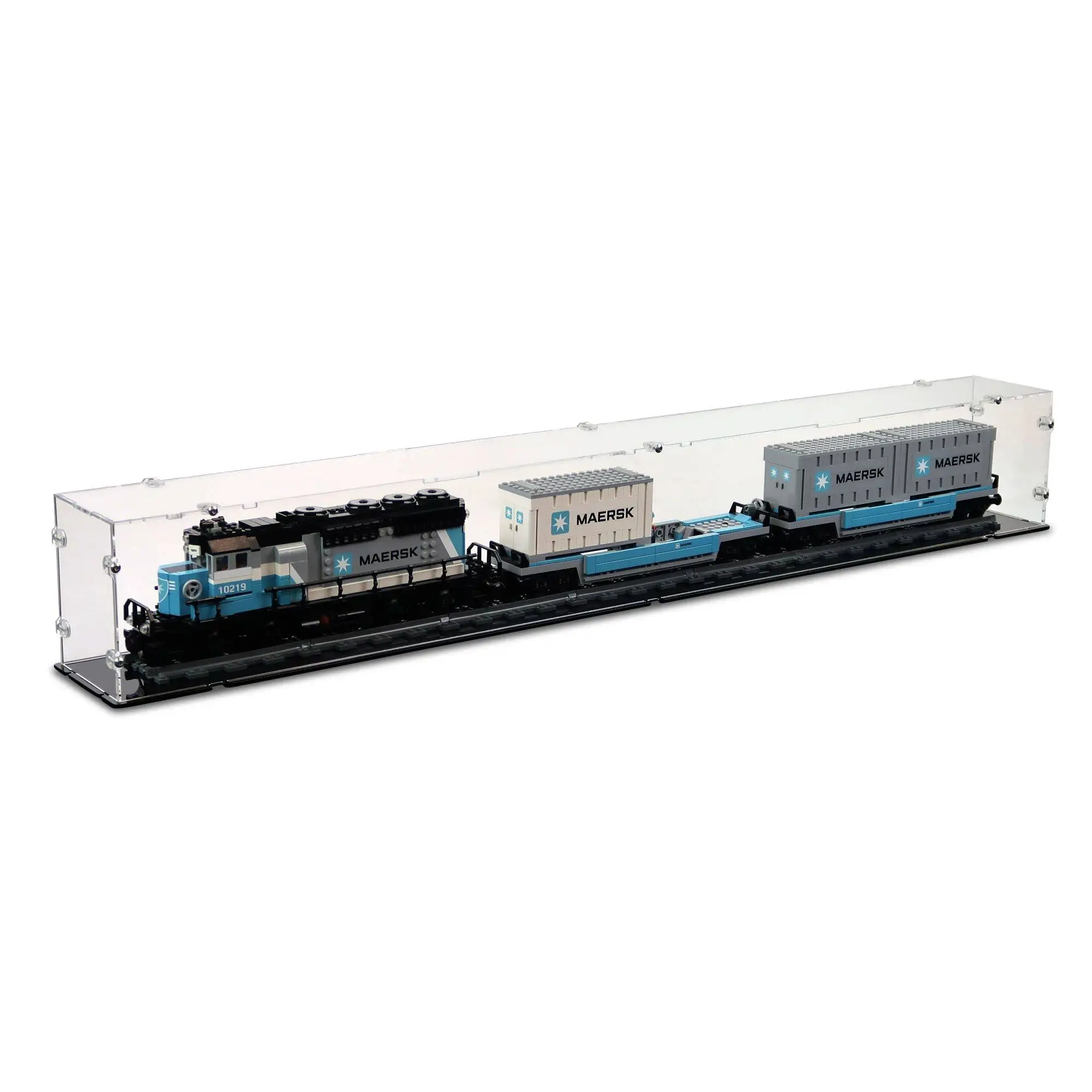 Acrylic Display Case for Maersk Train |