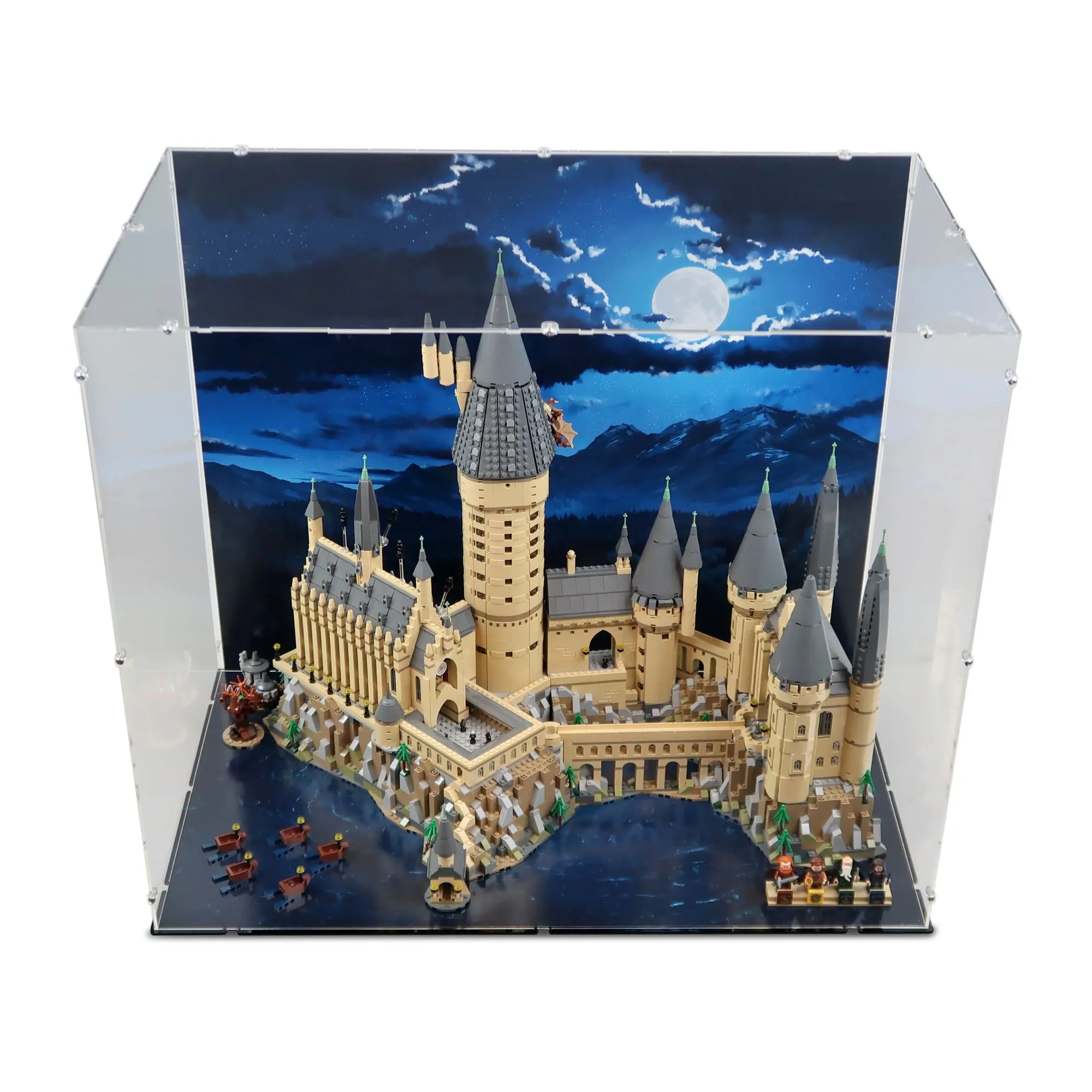 Acrylic Display Case for LEGO Harry Potter Hogwarts Castle
