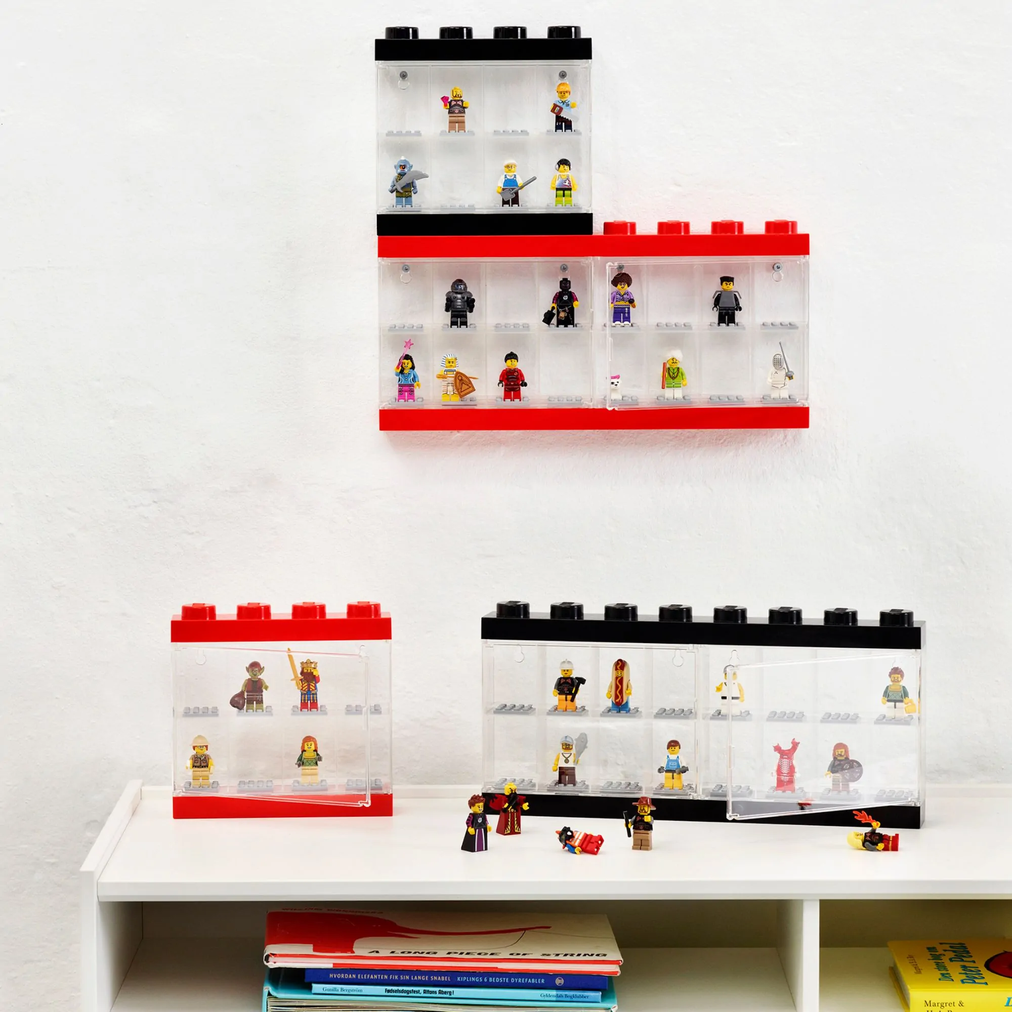 Lego - Vitrine de 8 figurines 