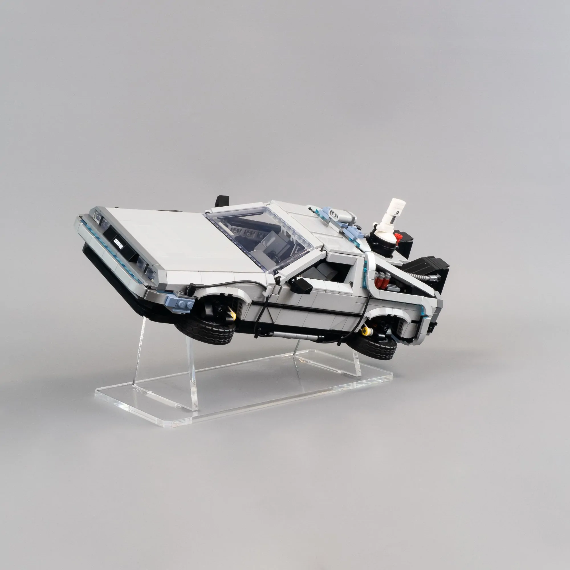 Back to the Future Time Machine Display Stand for LEGO 10300