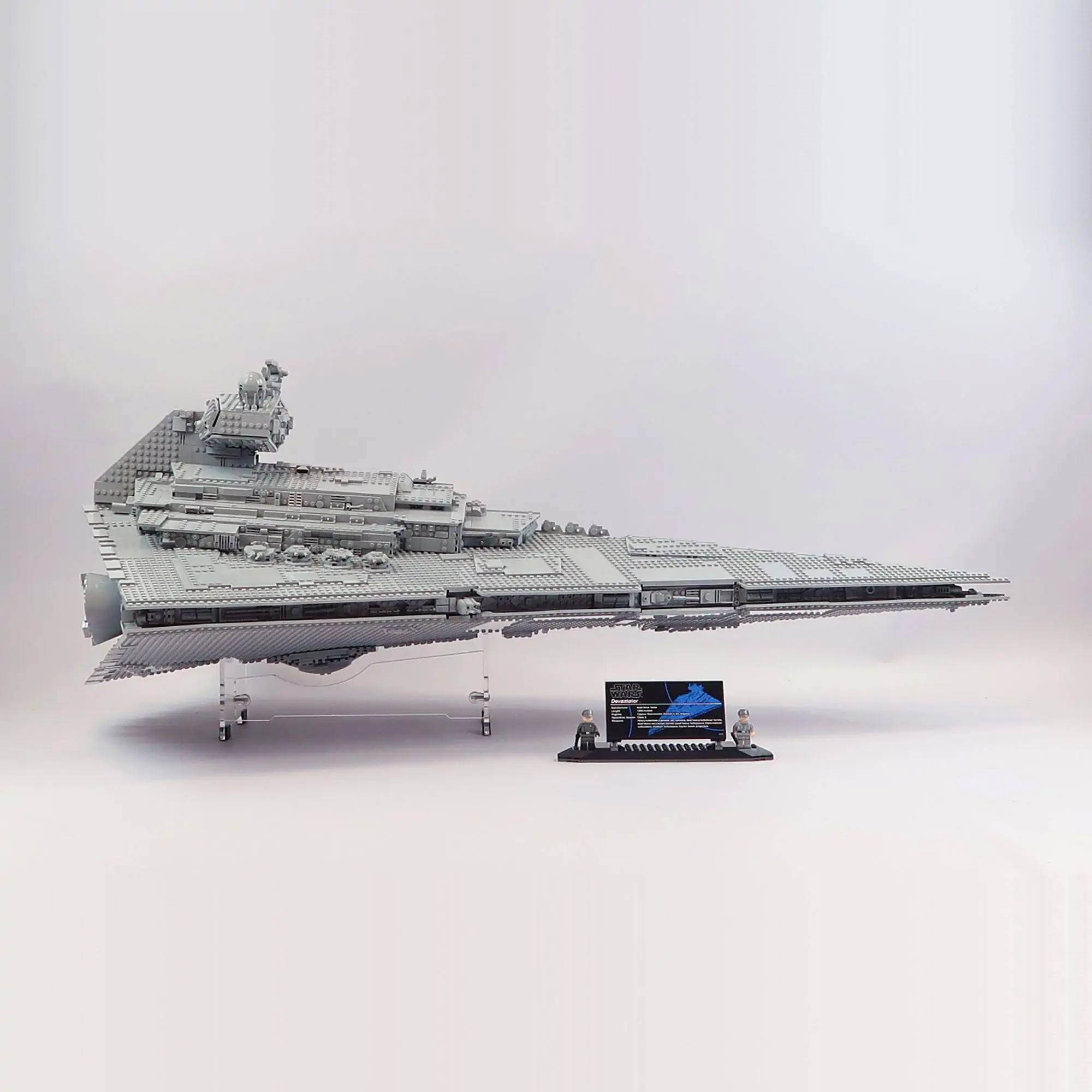 Display stand for LEGO® Star Wars™ UCS Imperial Star Destroyer (75252) —  Wicked Brick