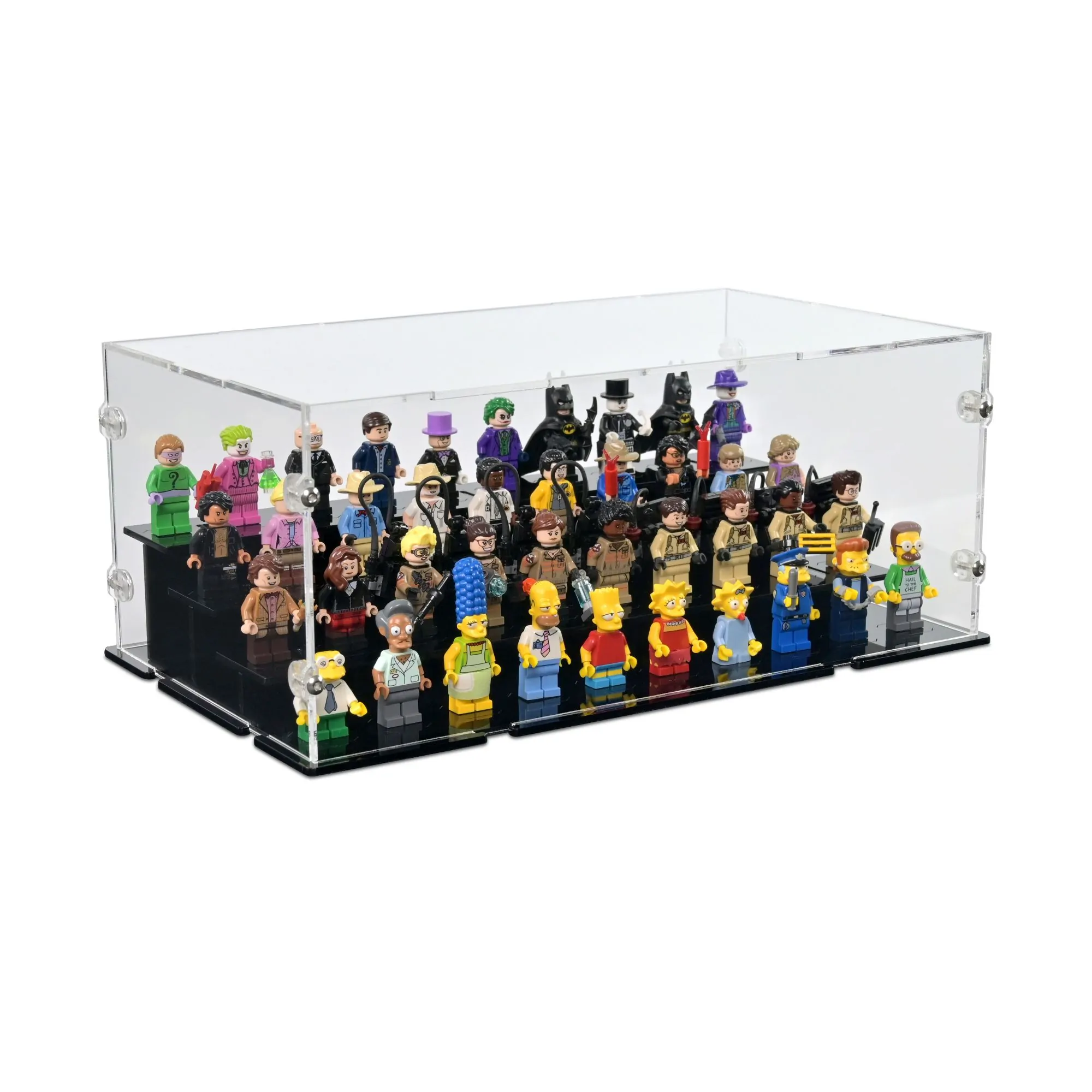 40 LEGO Minifigures Desktop Display Case