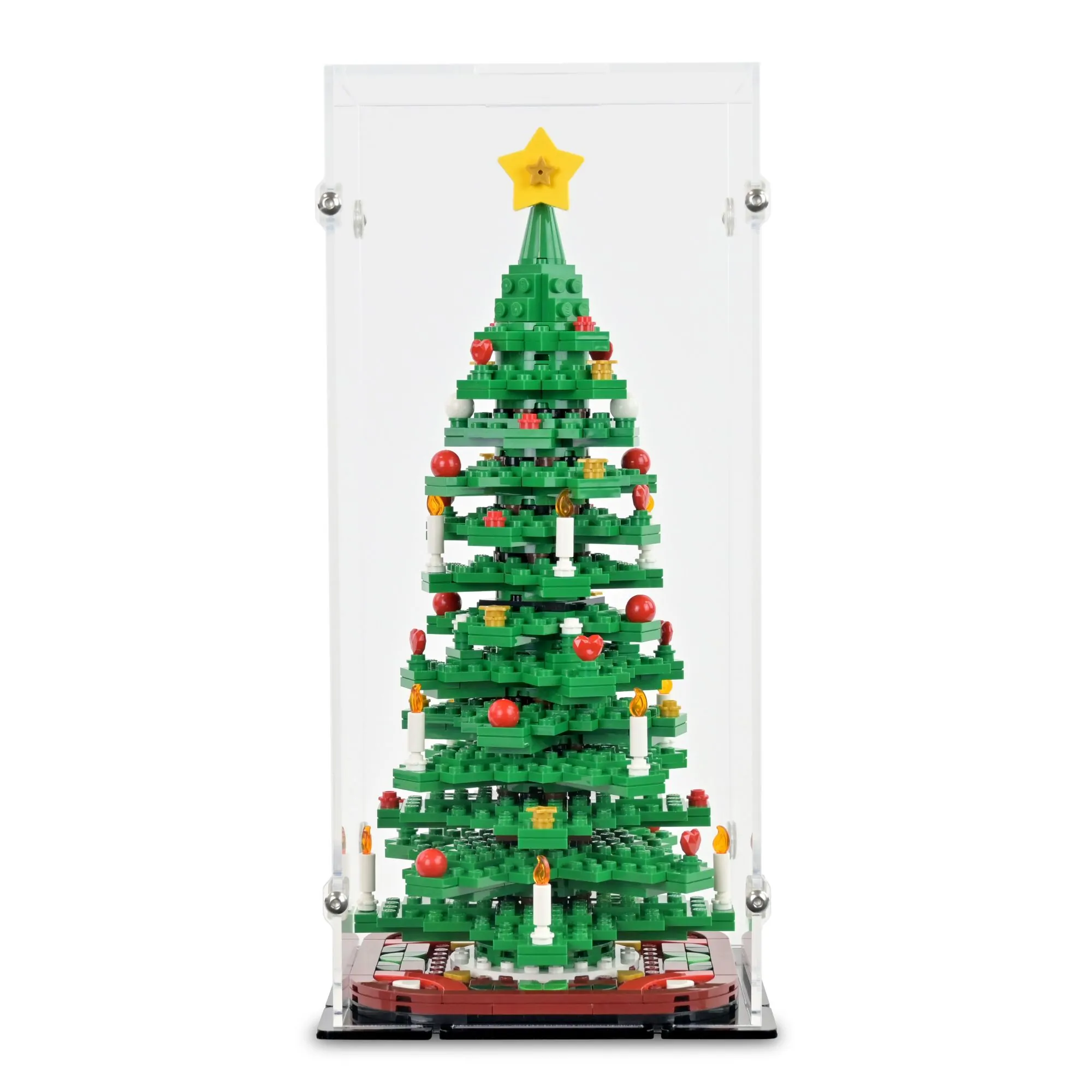 Acrylic Display Case for LEGO Christmas Tree 2022