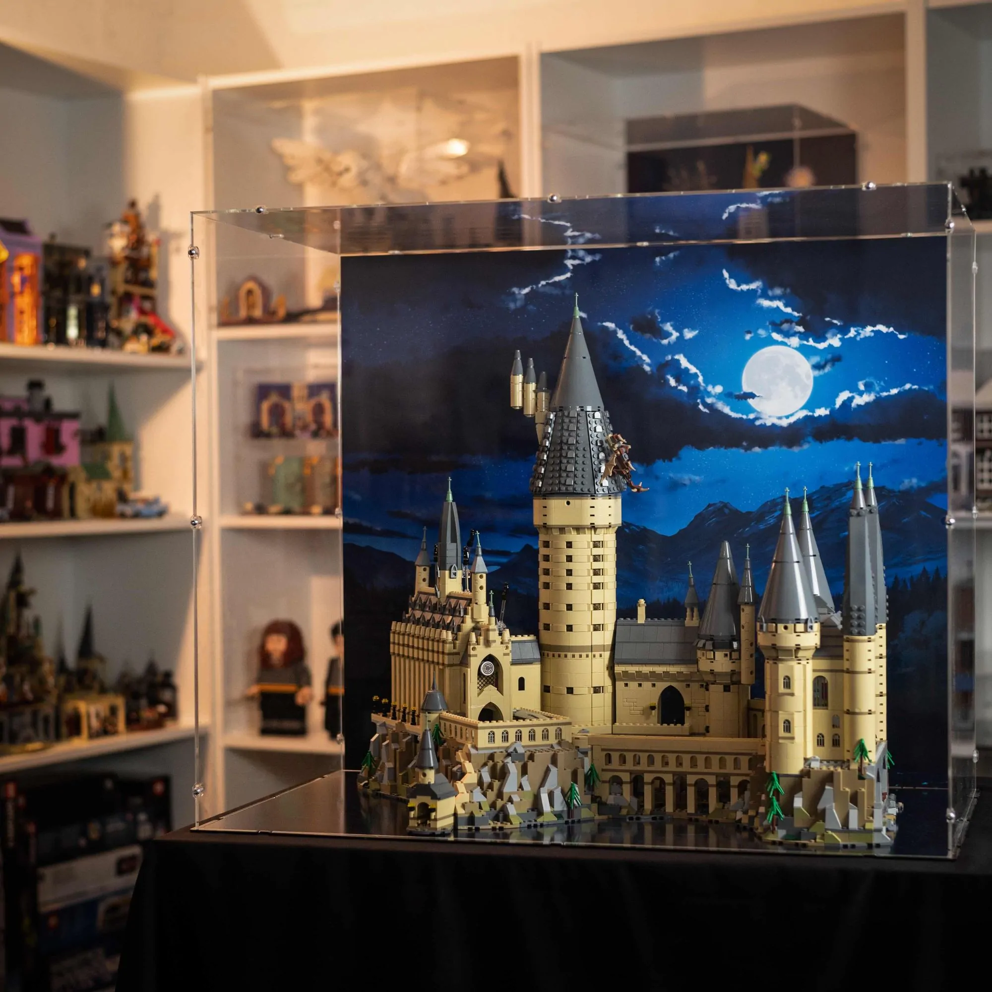 Hand-made display cabinets acrylic display cabinets Lego display