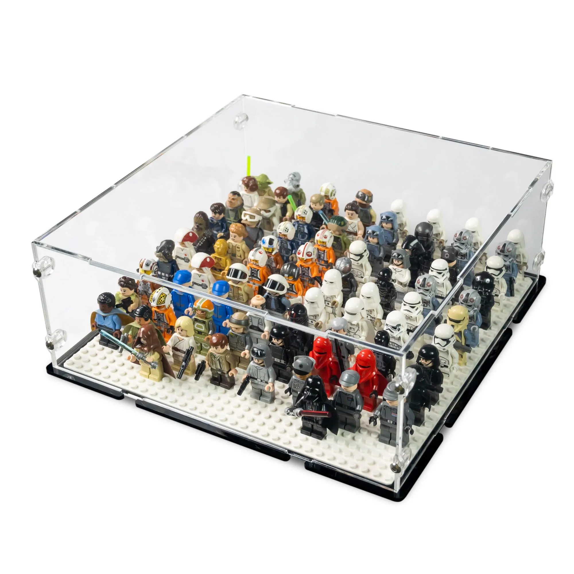 Acrylic Display Case for LEGO Minifigure Army