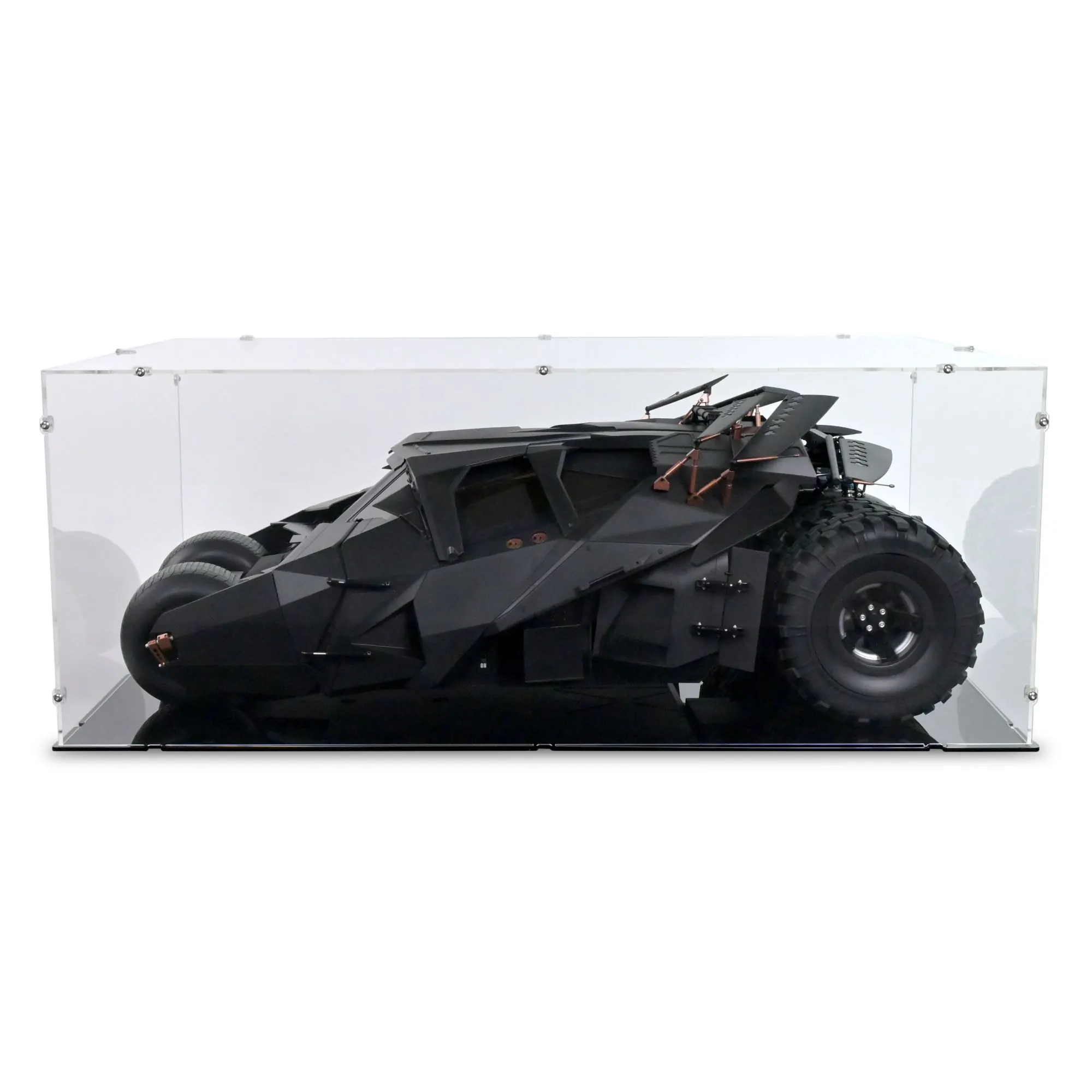 Acrylic Display Case for Hot Toys 1/6 Scale Batman Begins Batmobile |  iDisplayit