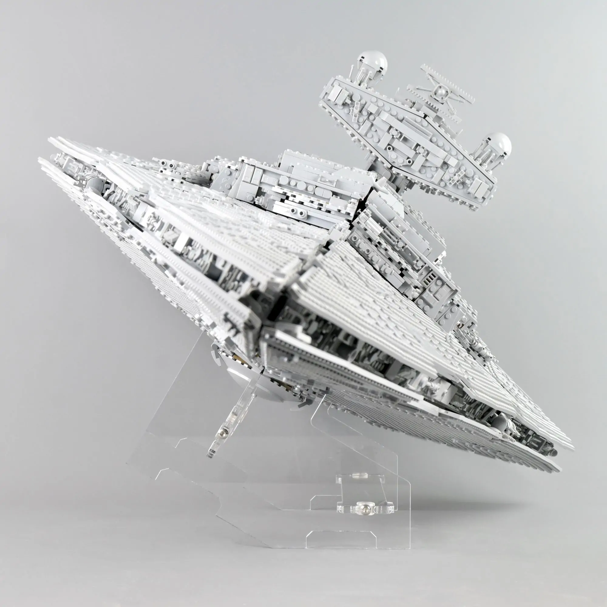 LEGO UCS Imperial Star Destroyer Clear Acrylic Display Stand |