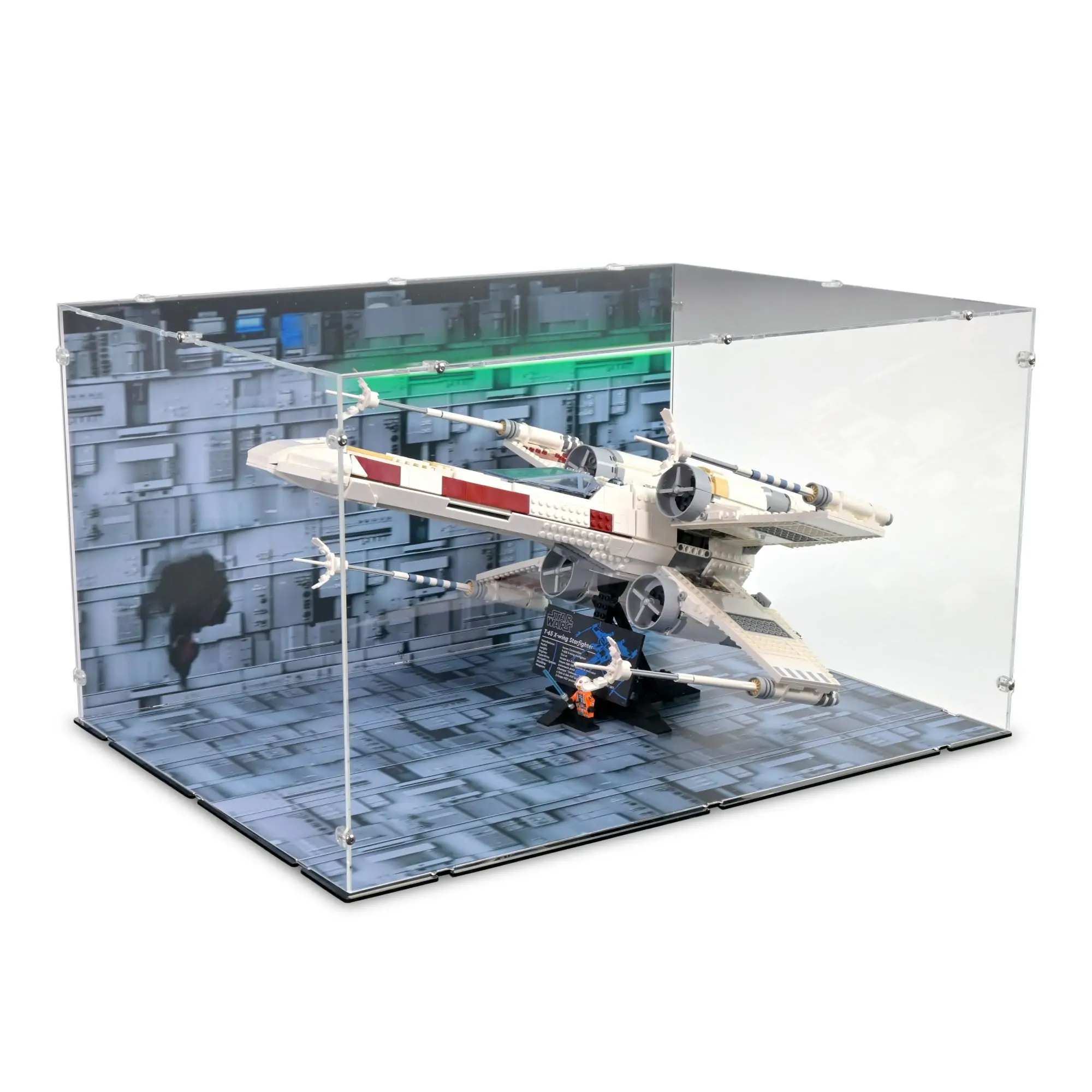 Acrylic Display Case for LEGO X-Wing Starfighter