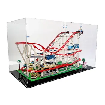 lego rollercoaster large display case