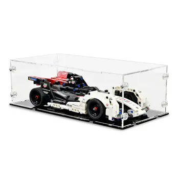 lego porsche 99x electric car in acrylic display box