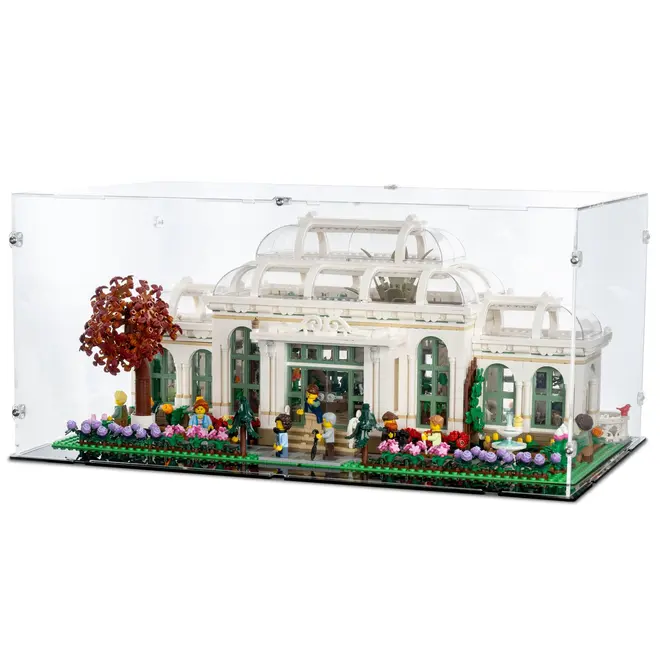 botanical garden lego set in clear display box